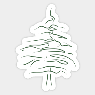 Conifer Sticker